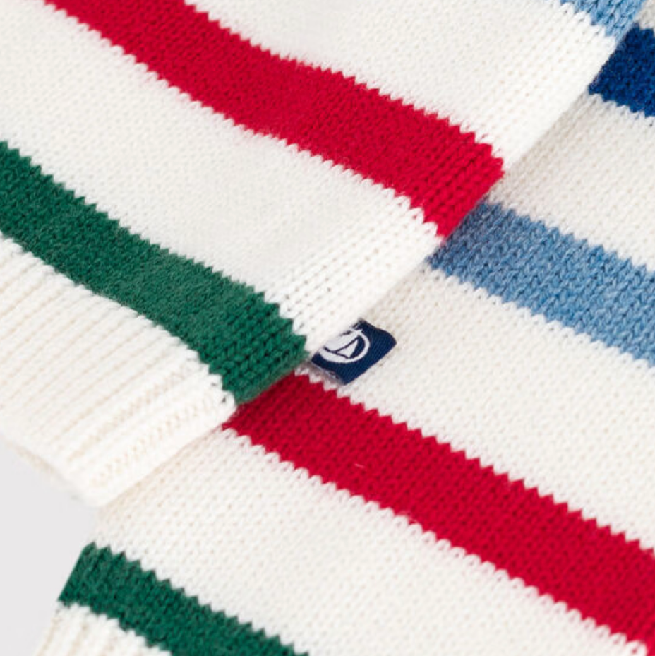 multi stripe sweater