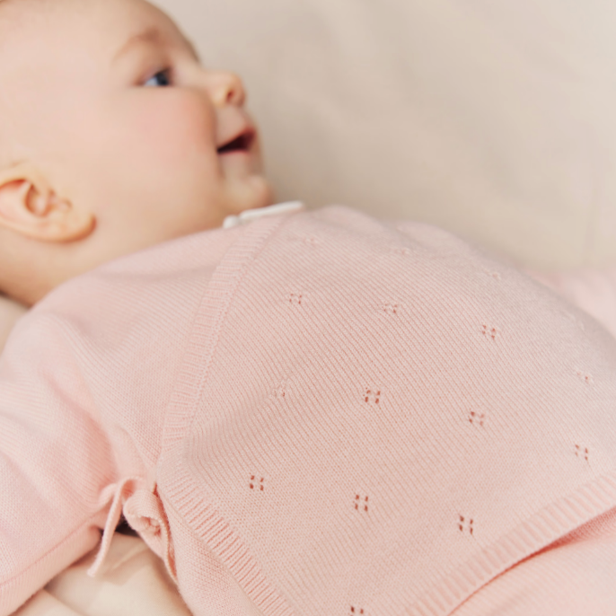wrap cardigan set