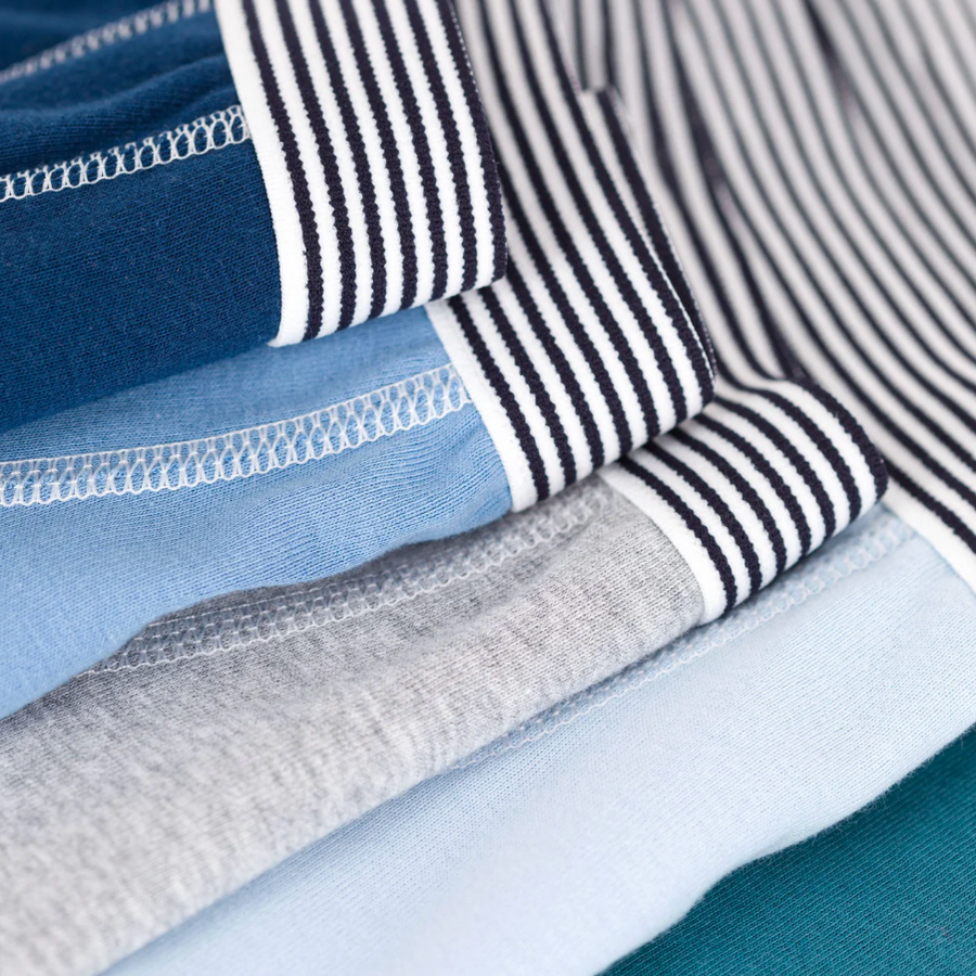 5 pk solid boxers