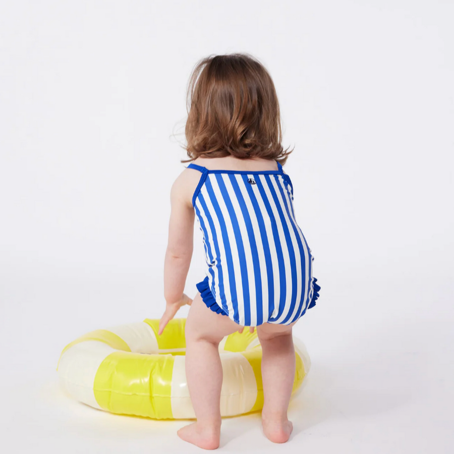 stripe swimsuit