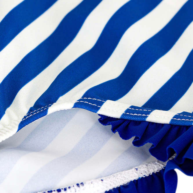 stripe swimsuit