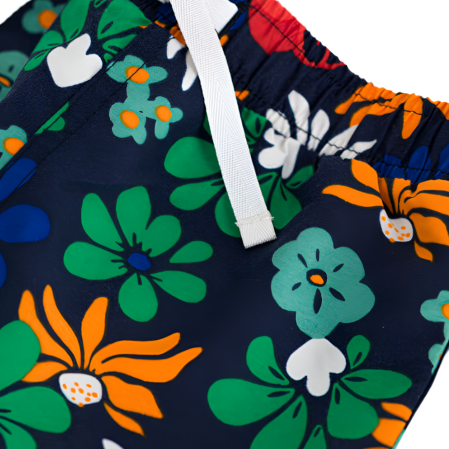 floral swim short