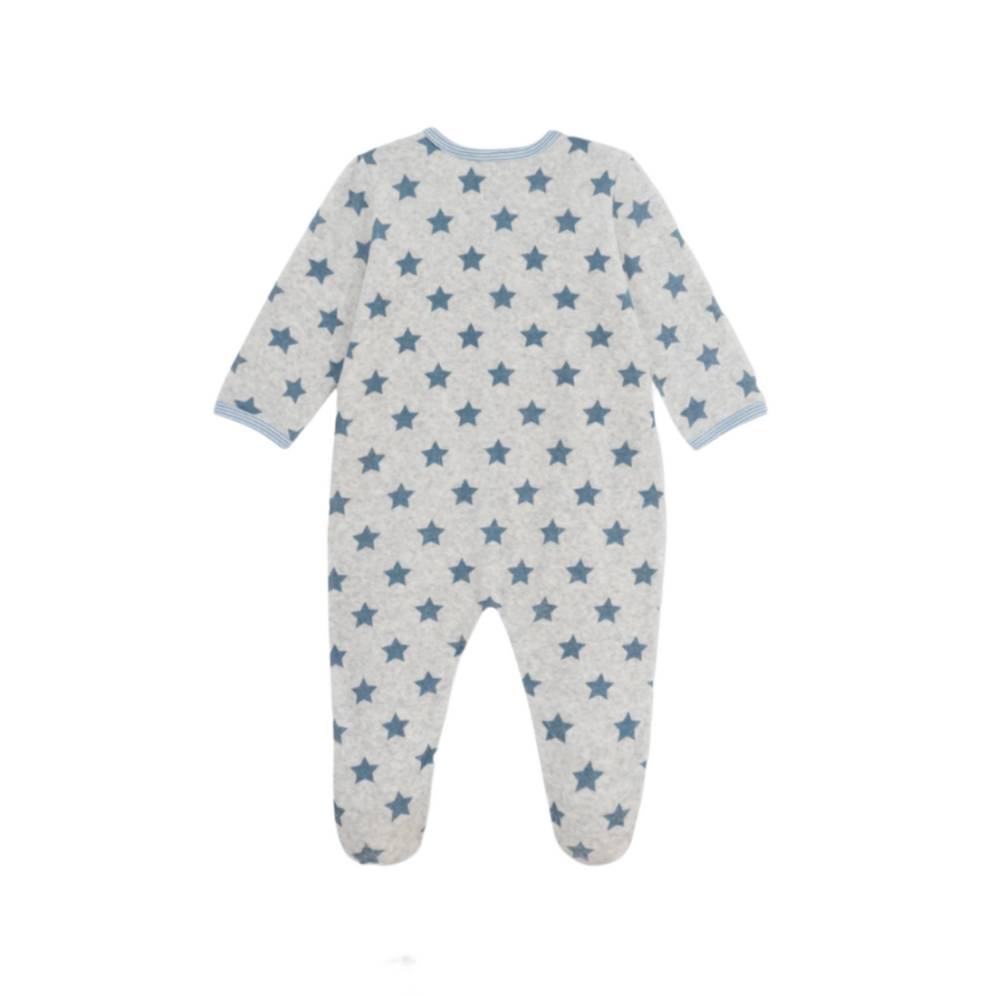 star print footie