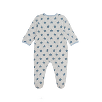 star print footie