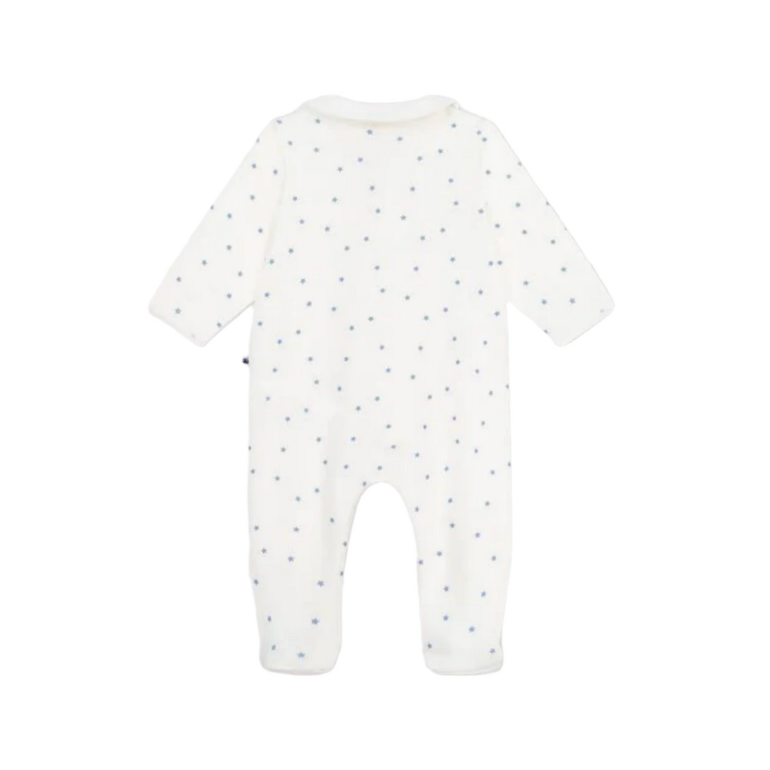 velour star footie