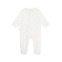 velour star footie