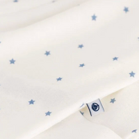 velour star footie