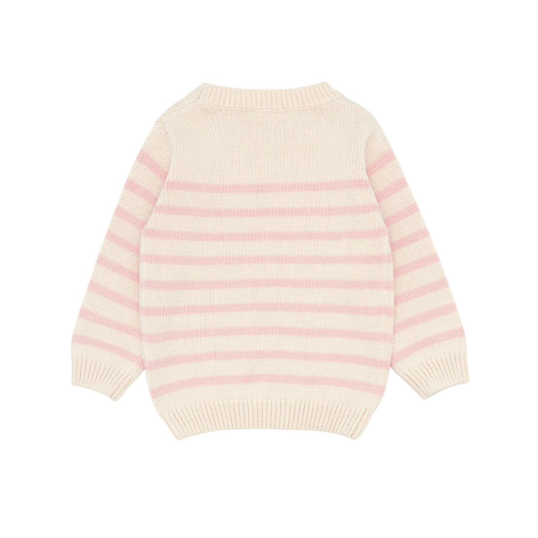stripe knit sweater