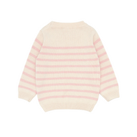 stripe knit sweater