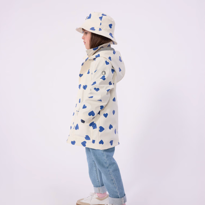 hearts rain jacket