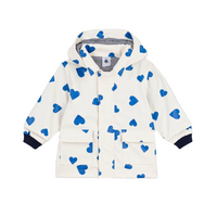 hearts rain jacket