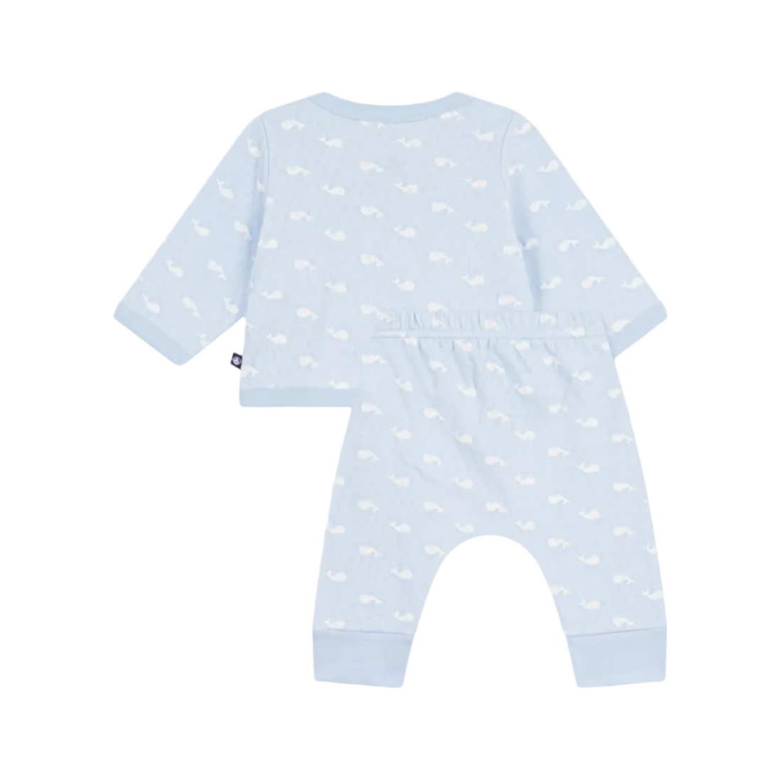 whale cardigan set