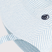 seersucker bucket hat