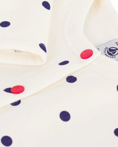 polka dot cardigan