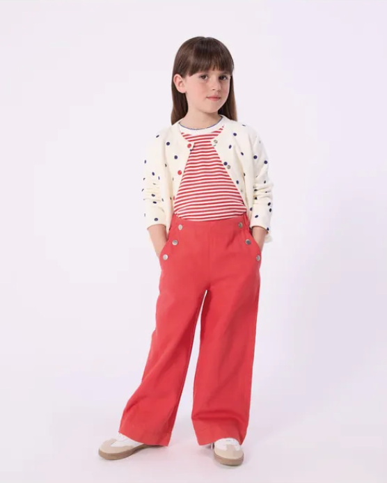 polka dot cardigan