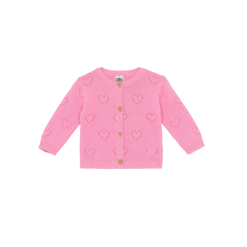 lilet heart cardigan