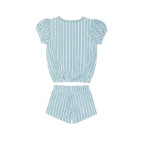 terry top & short set C