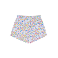 terry ruffle short C