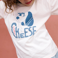 say cheese tee