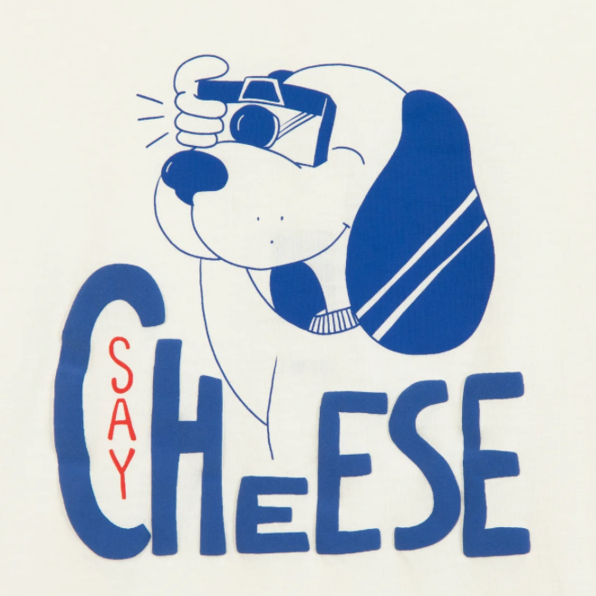 say cheese tee