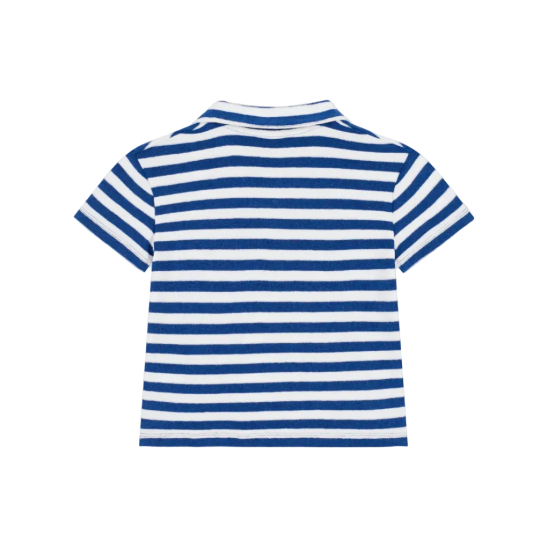 ss stripe terry polo