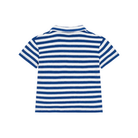 ss stripe terry polo