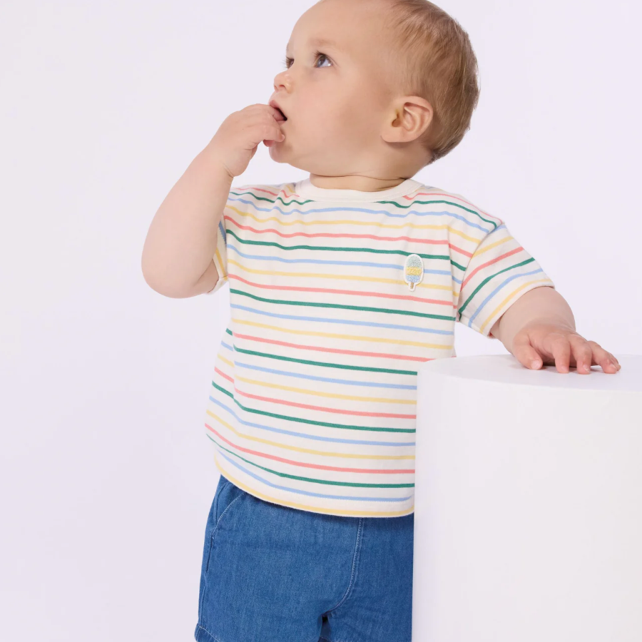 ice cream badge tee