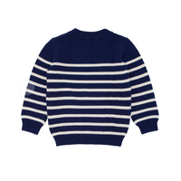 bb stripe knit sweater