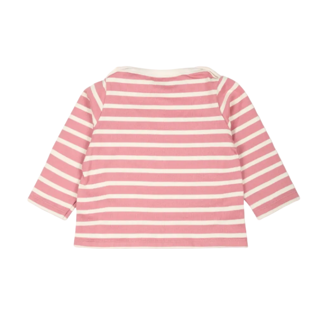 ls quarter stripe tee
