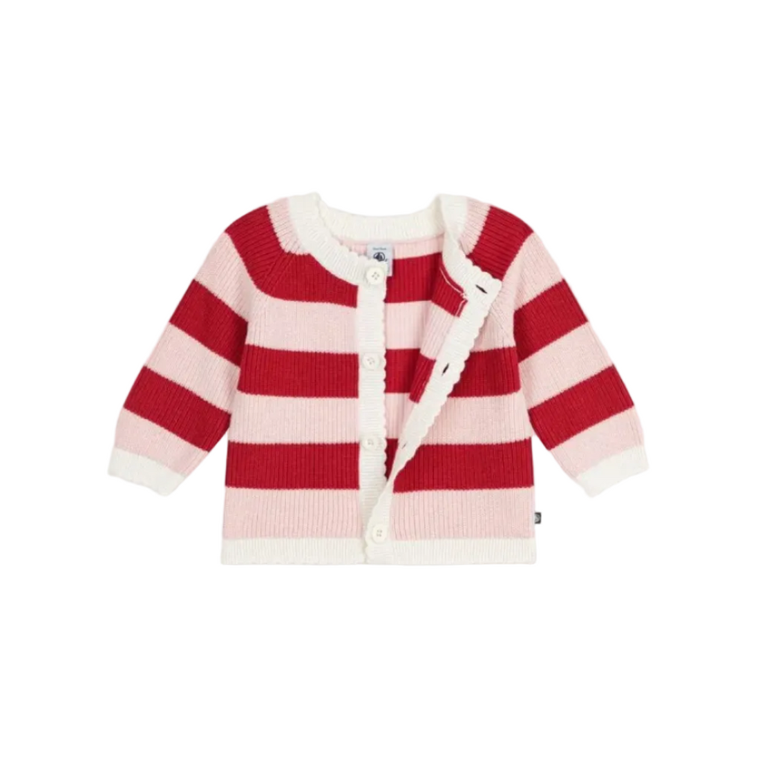 knit stripe cardigan