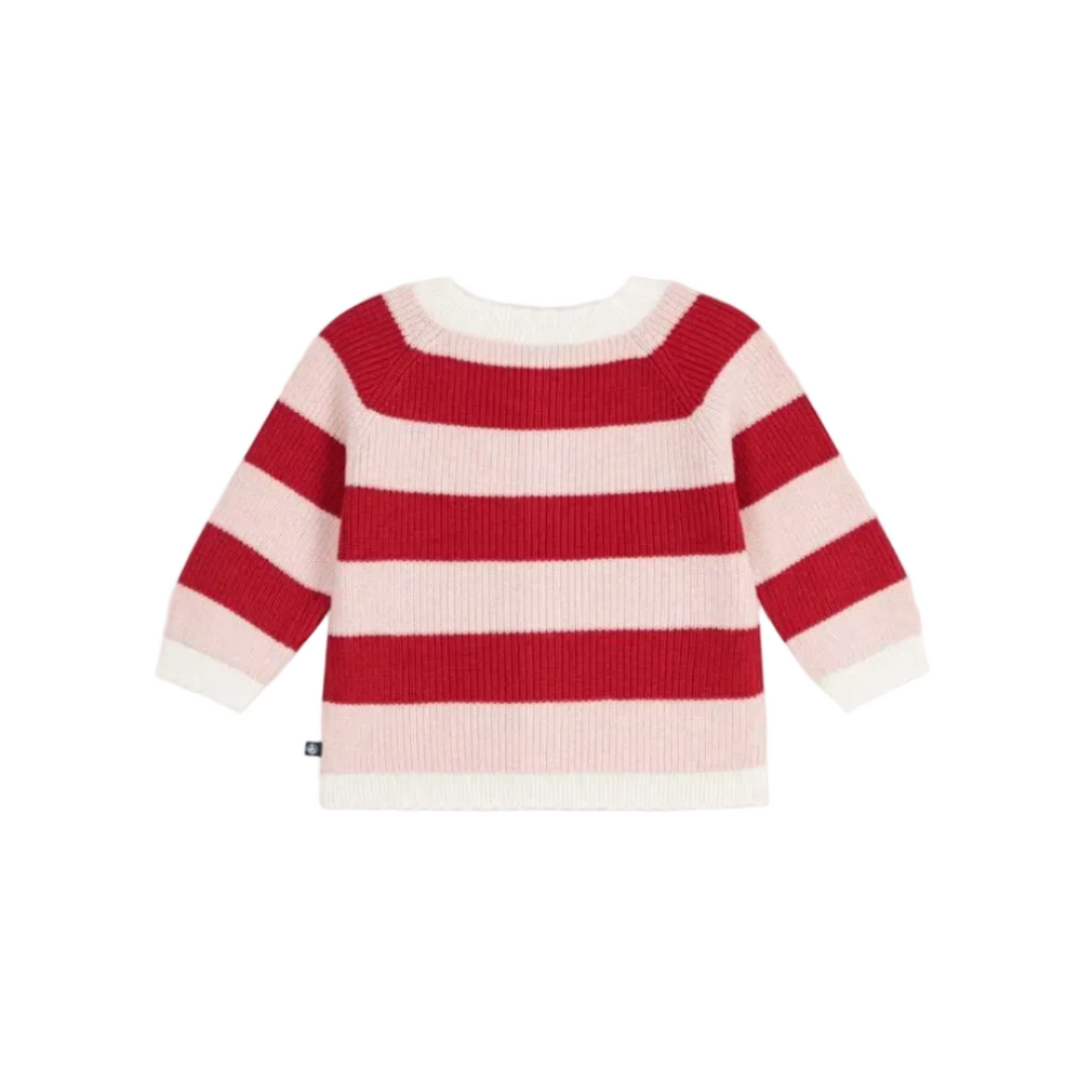 knit stripe cardigan