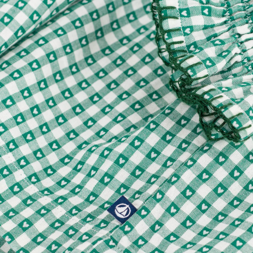 ls check heart dress