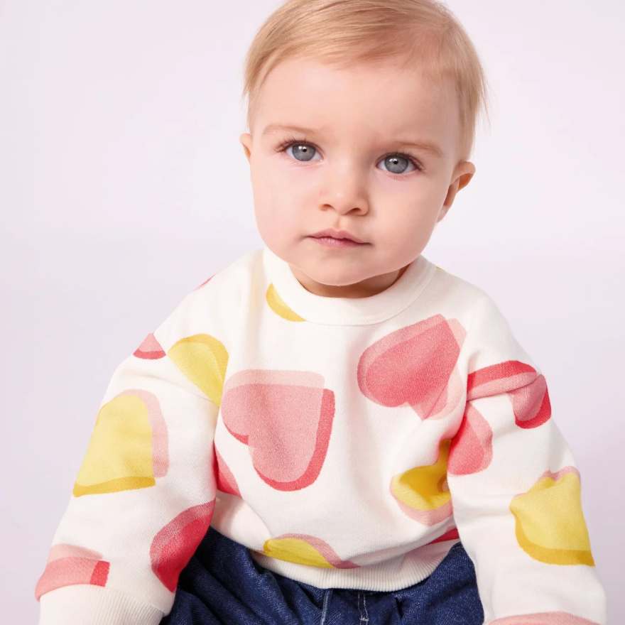 heart sweatshirt