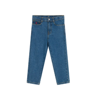red heart denim pant