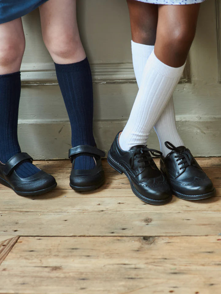ribbed knee high socks