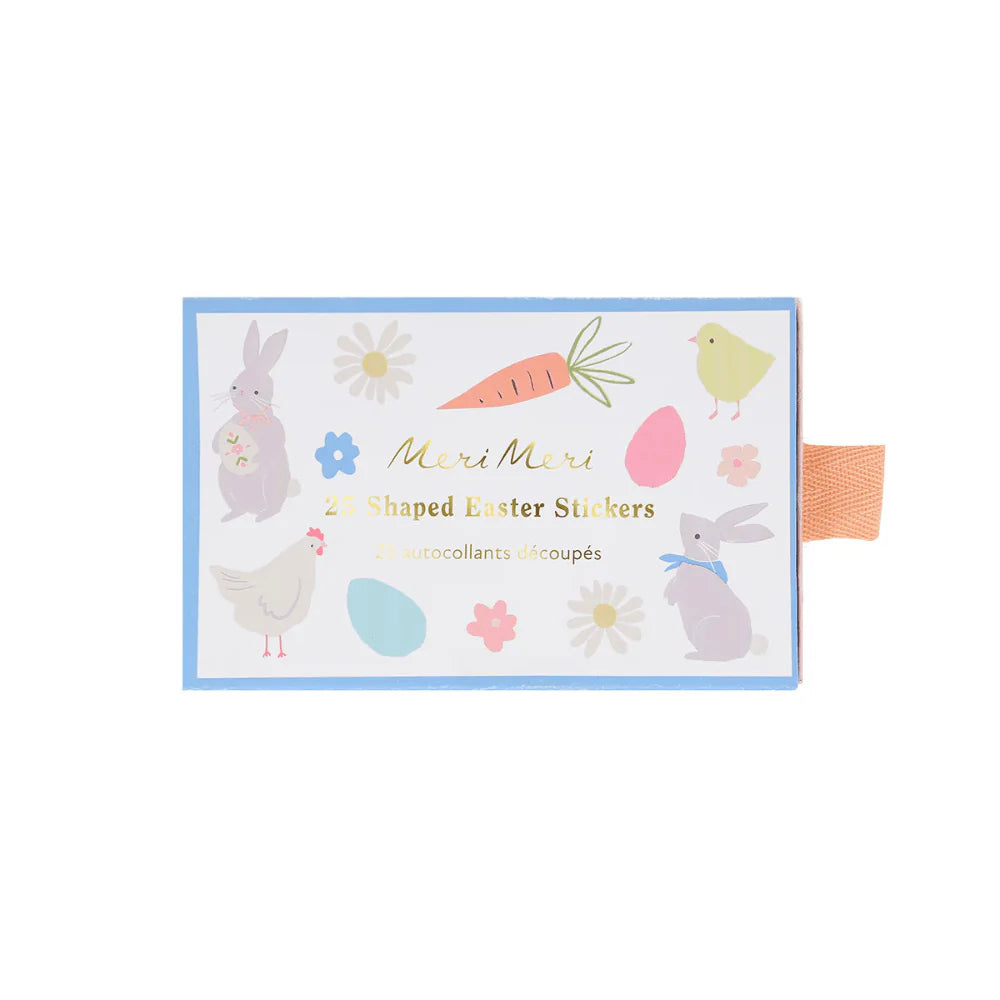 easter theme shaped stickers