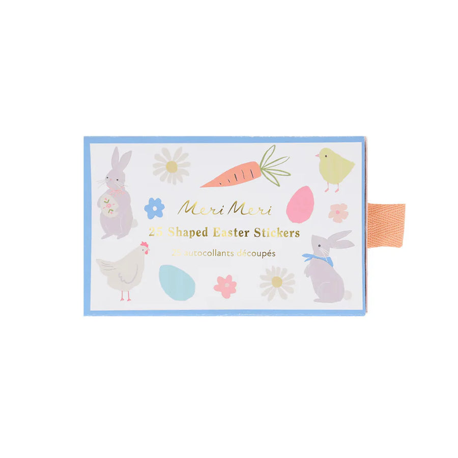 easter theme shaped stickers