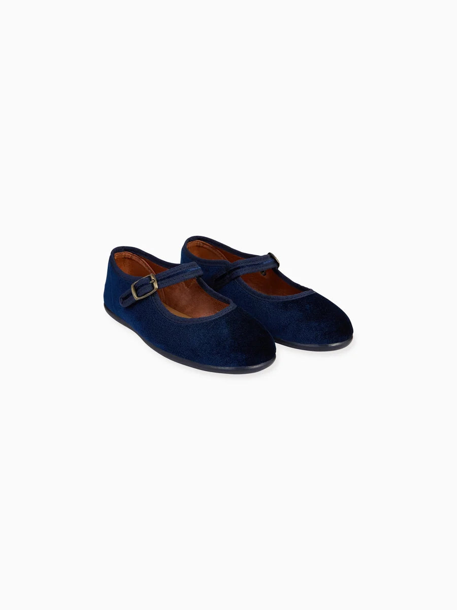 velvet mary janes