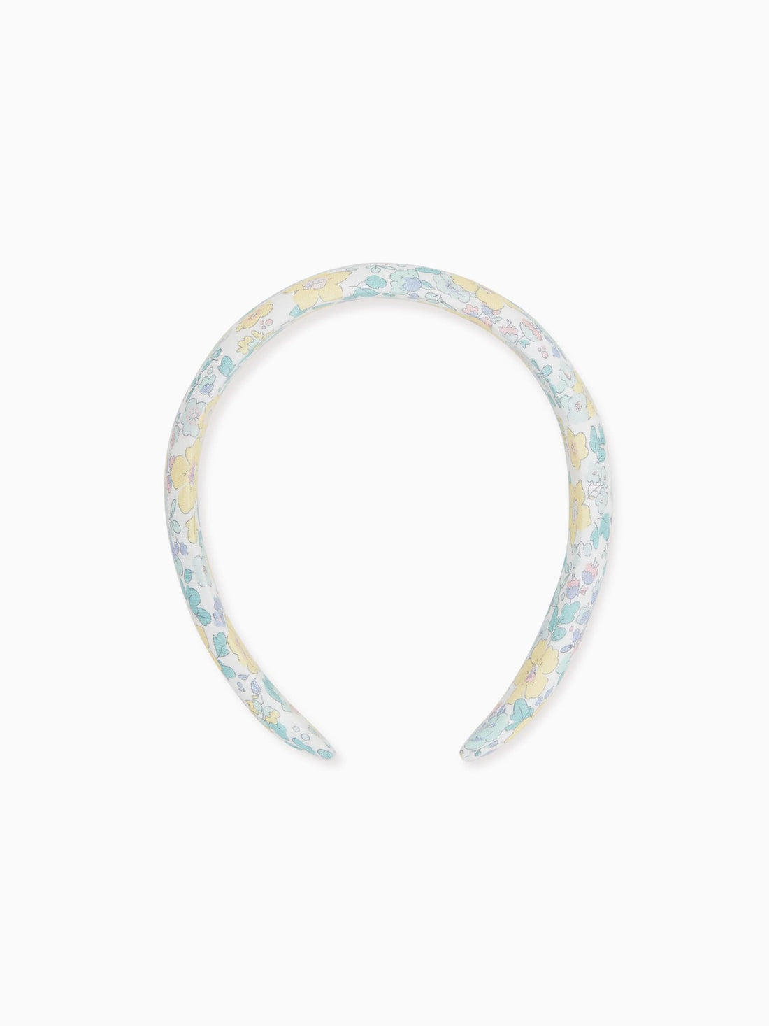 wide headband yellow floral