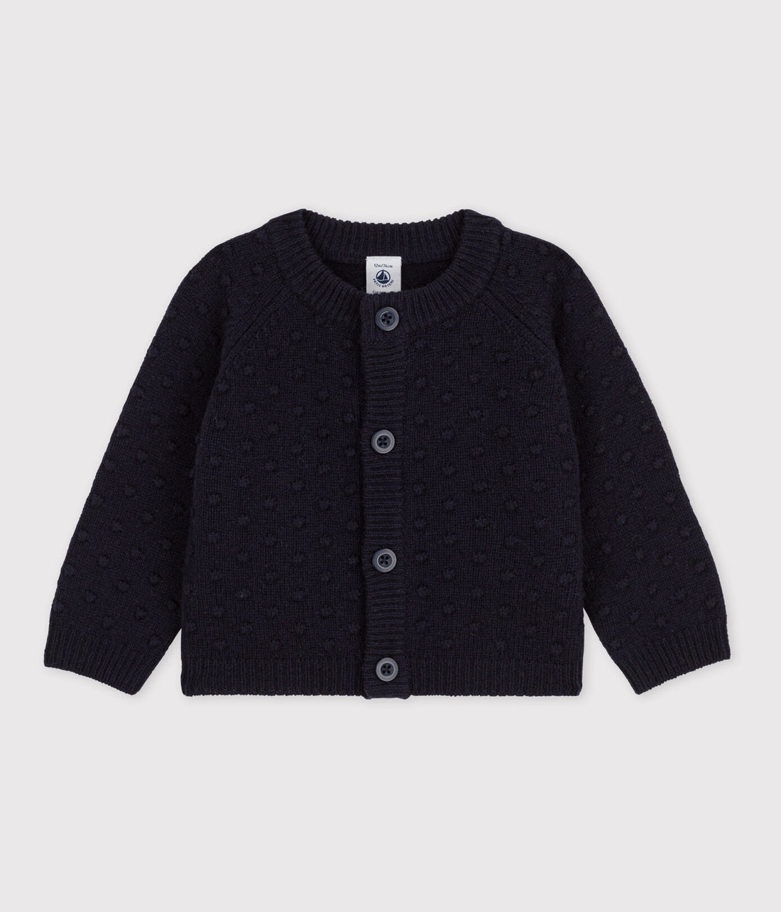 baby navy cardigan
