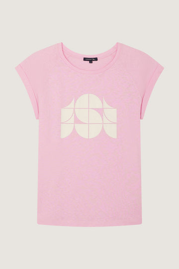 pink womens valentina tee
