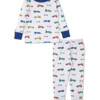 race car rally pajama set