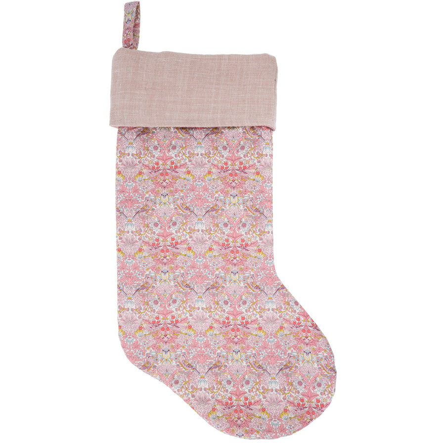 reversible stocking liberty strawberry pink