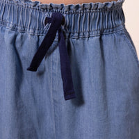 wide leg denim pant