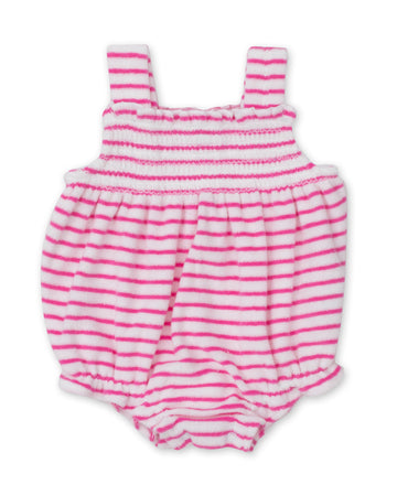 baby girl fuchsia deep sea divers terry bubble