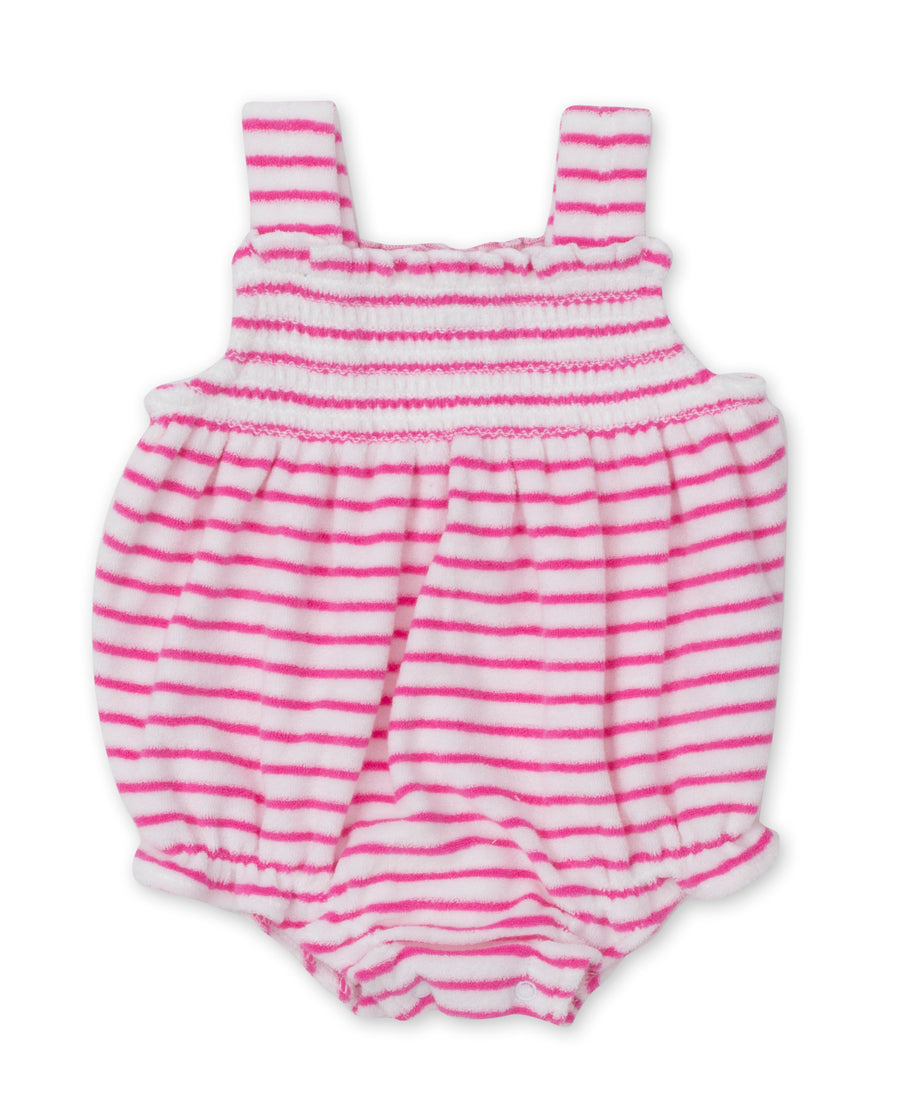 baby girl fuchsia deep sea divers terry bubble