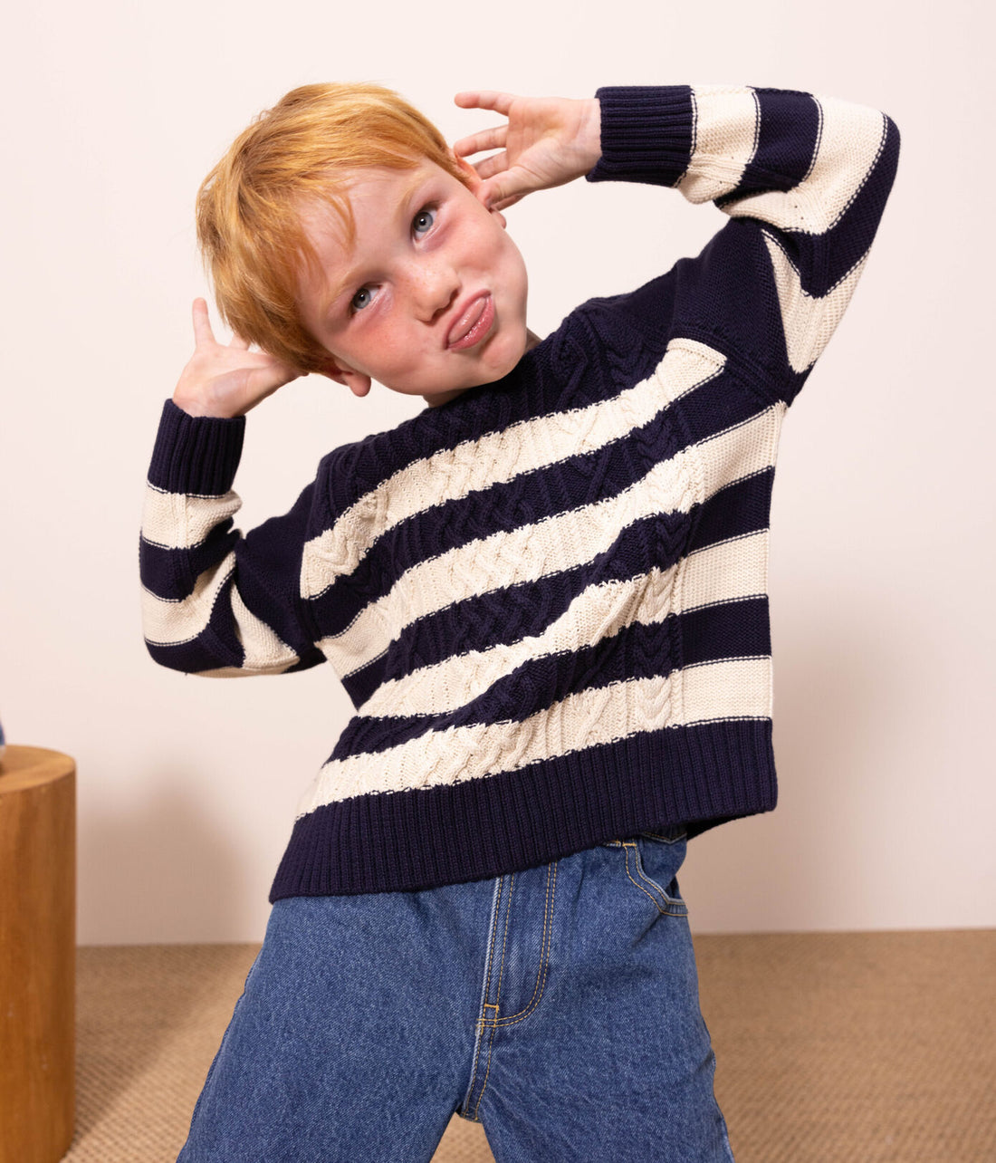 striped sweater