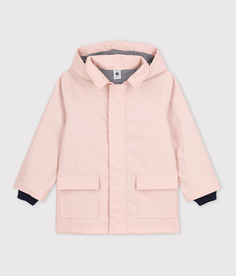 hooded rain jacket
