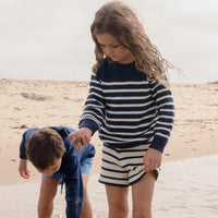 bb stripe knit sweater