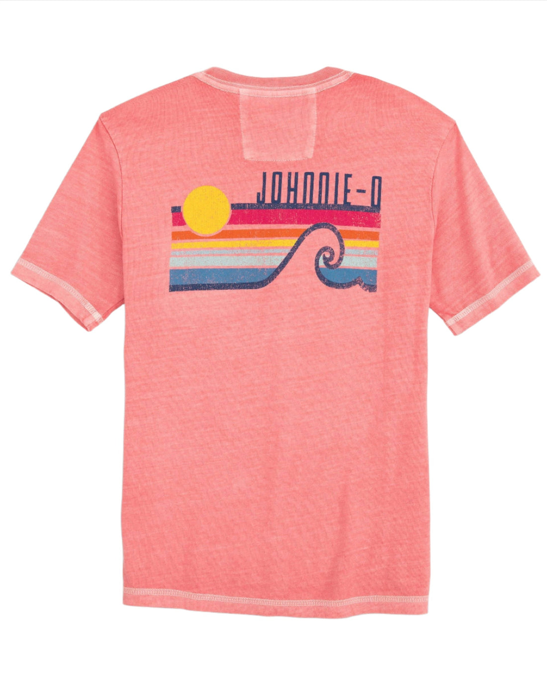 boys red surf shine tee